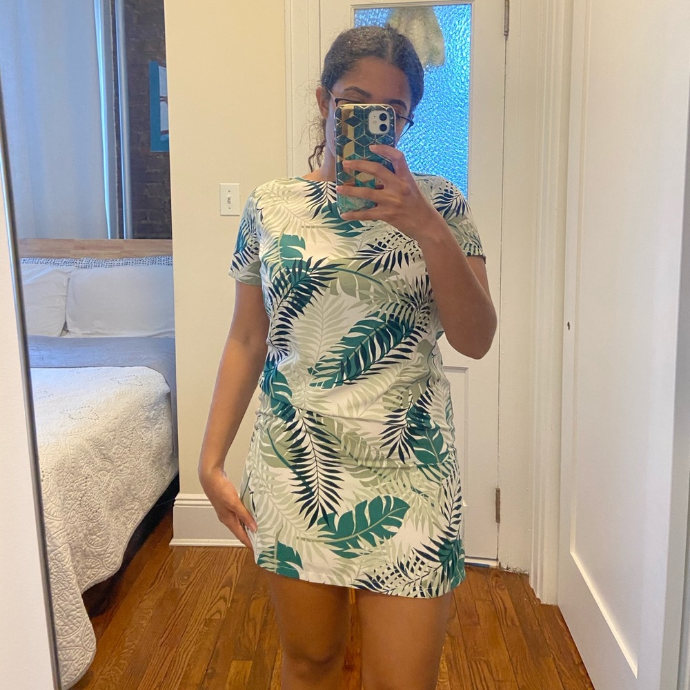 Palm Print Dress FREE SHIPPING!!